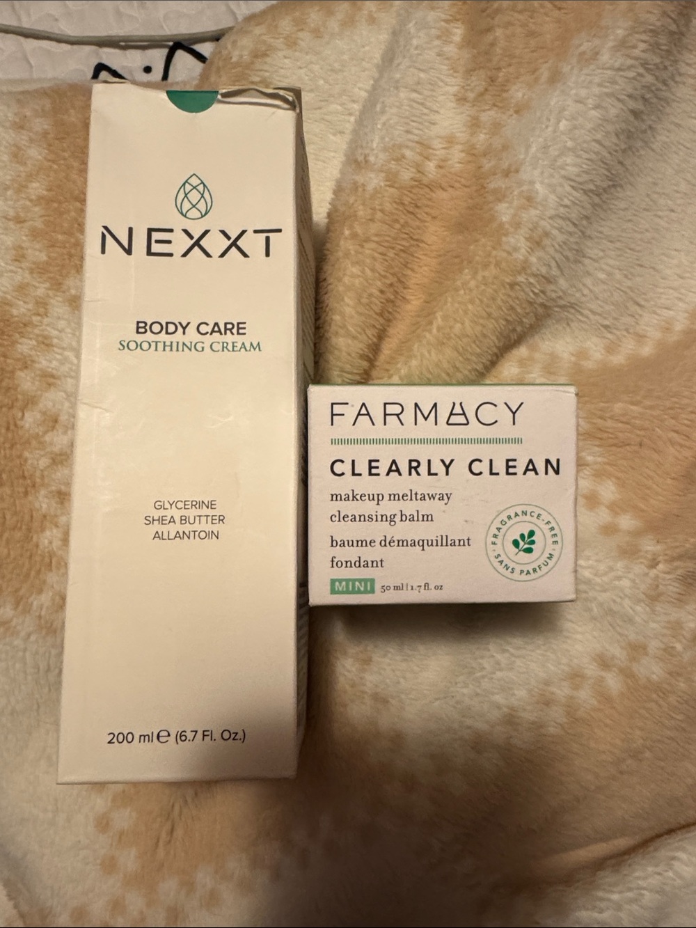 Bundle FARMACY Clearly Clean Makeup Meltaway Cleansing Balm+NEXXT Body Care